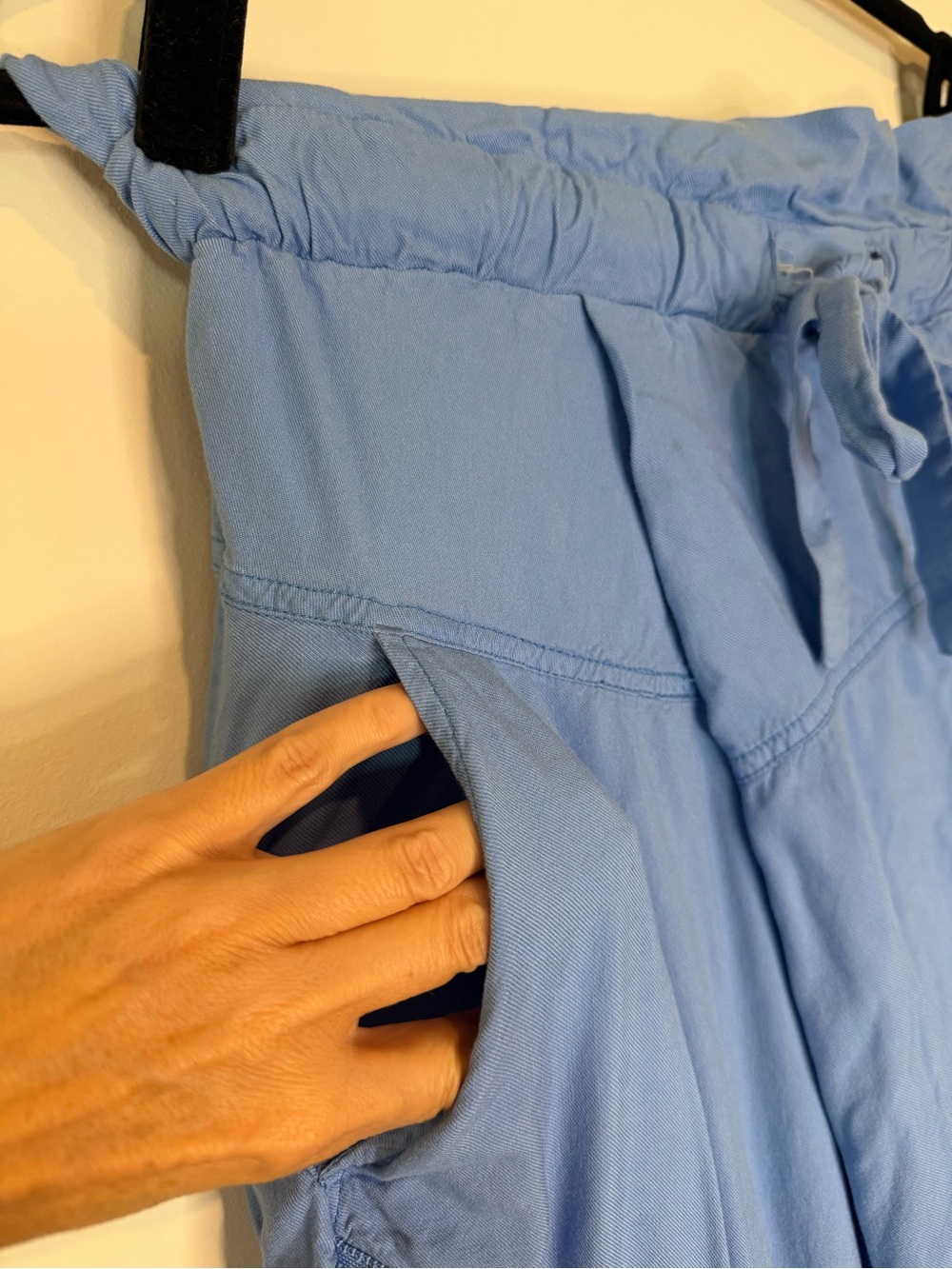 Free People Blue Harem-Style Bottoms - Picture 5 of 10